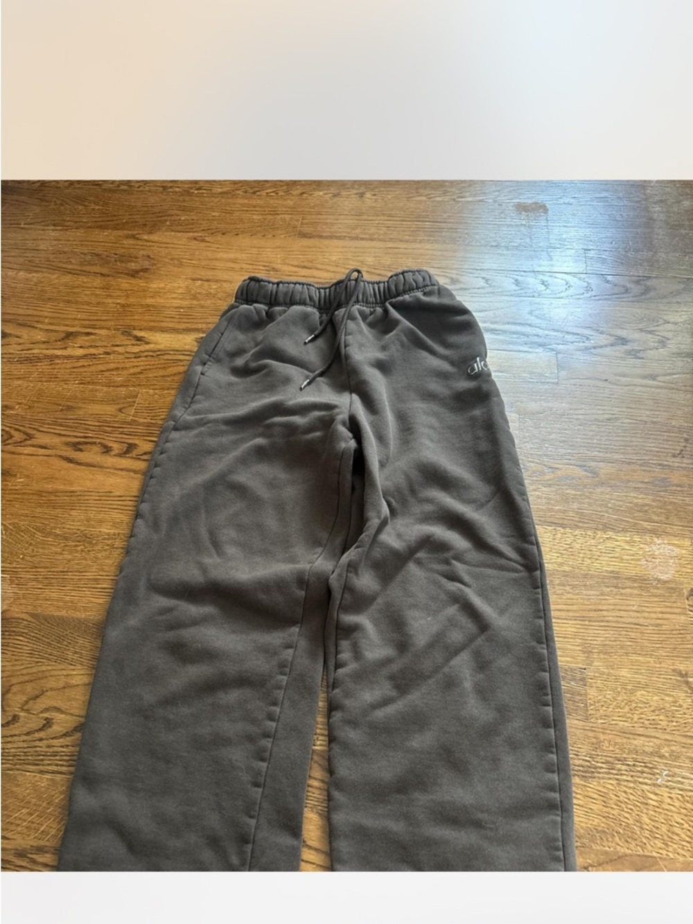 ALO Yoga Charcoal Track Joggers